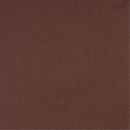 DESIGNER FABRICS 54 in. Wide Brown- Solid Jacquard Woven Upholstery Grade Fabric E510
